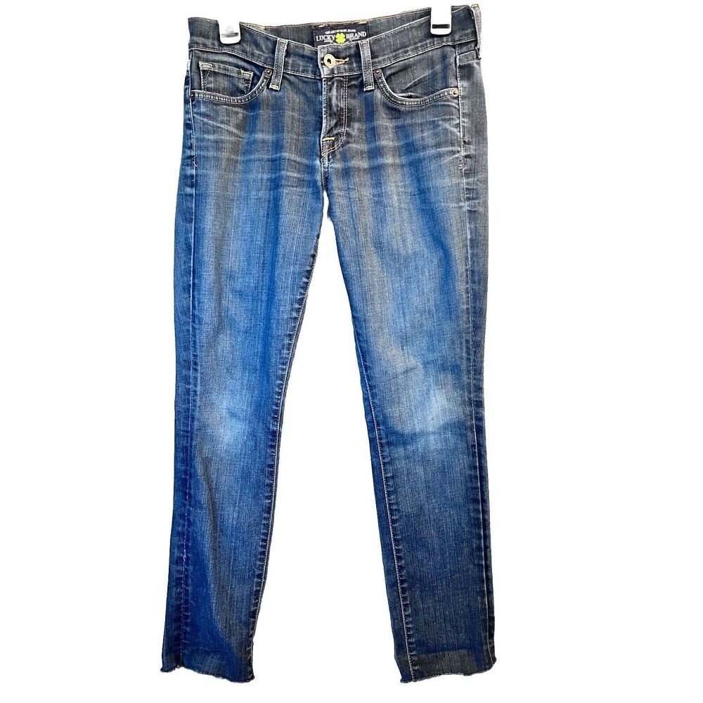 Lucky Brand‎ Jeans Charlie Skinny Women's Size 2/26 Blue Denim